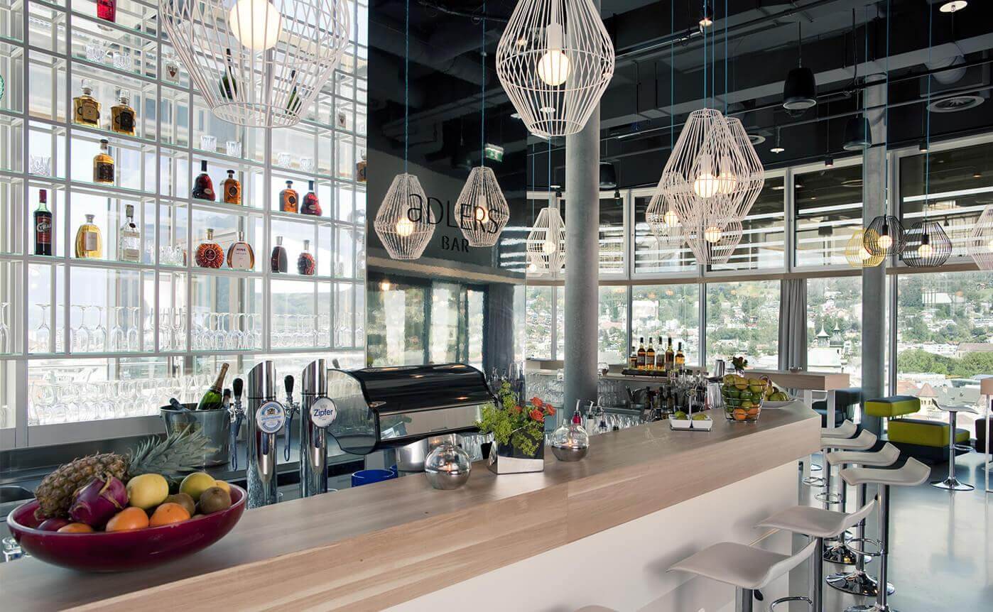 Bar & Rooftop - aDLERS Design Hotel Innsbruck